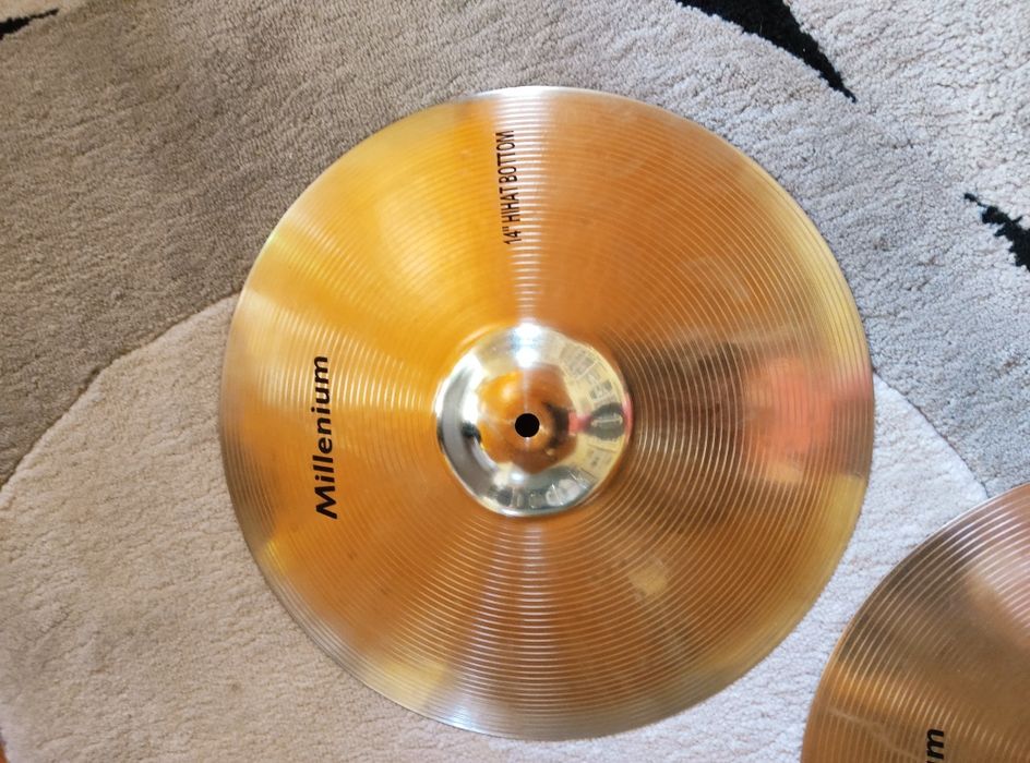 Pratos Millenium Brass Cymbal Set Standard
