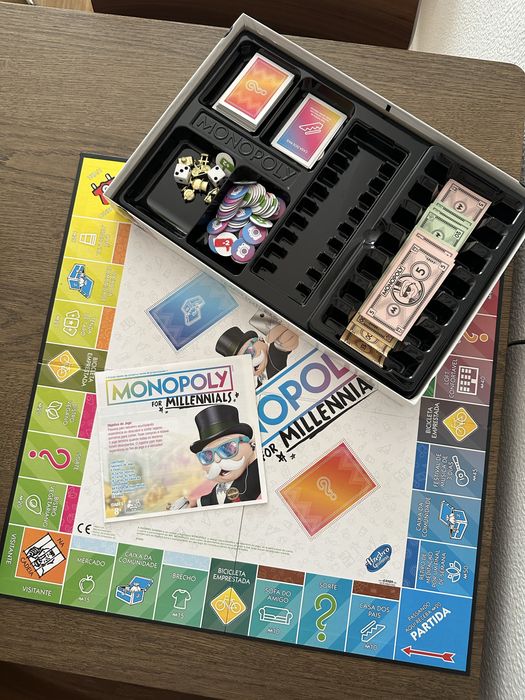 Monopoly for Millenials - jogo de tabuleiro