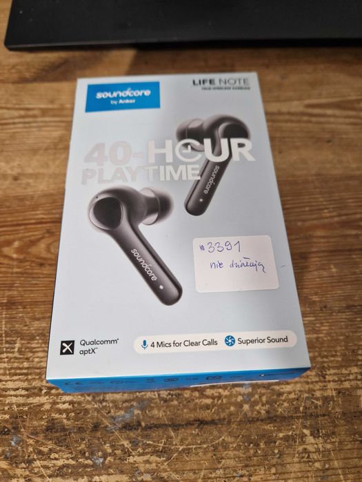 Bezprzewodowy zestaw słuchawkowy Bluetooth 5.0 Anker A3908G11 (3391)