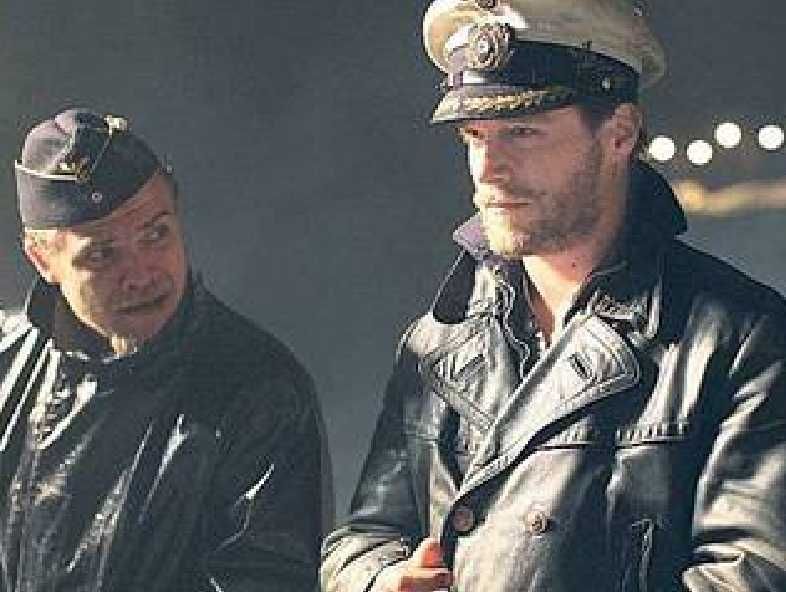 Мужская кожаная куртка пилот командира подводника Angelo kriegsmarine