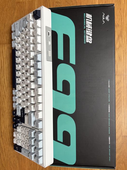 Клавіатура AULA F99 Blue + українська розкладка