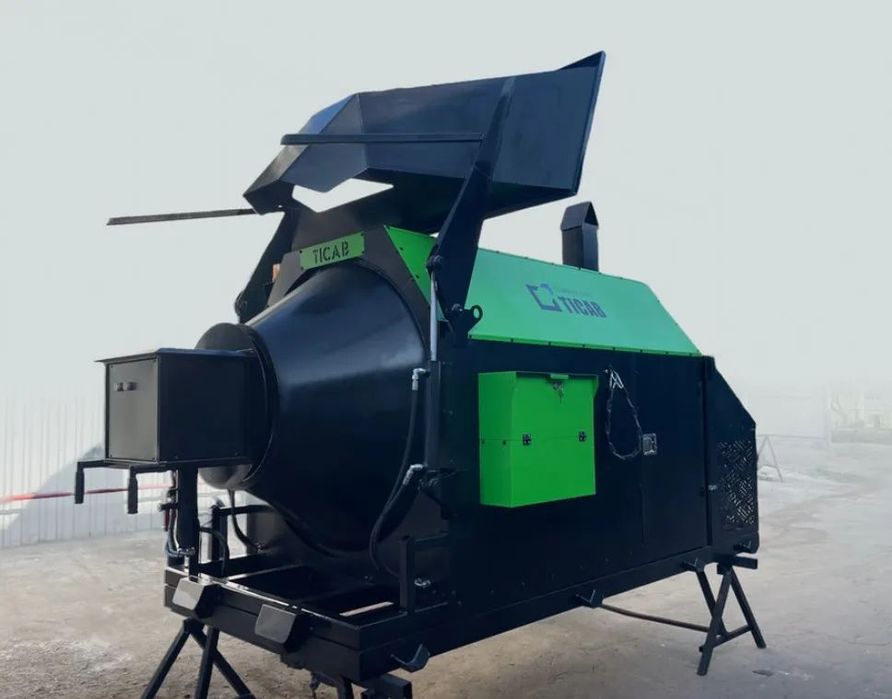 TICAB Recykler do asfaltu  OD PRODUCENTA / Miniwytwórnia asfaltu 800kg