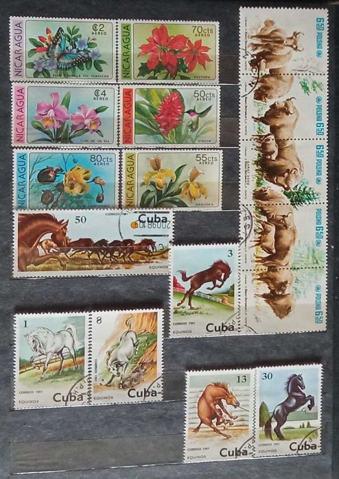 Альбом с марками разной тематики. Часть 2