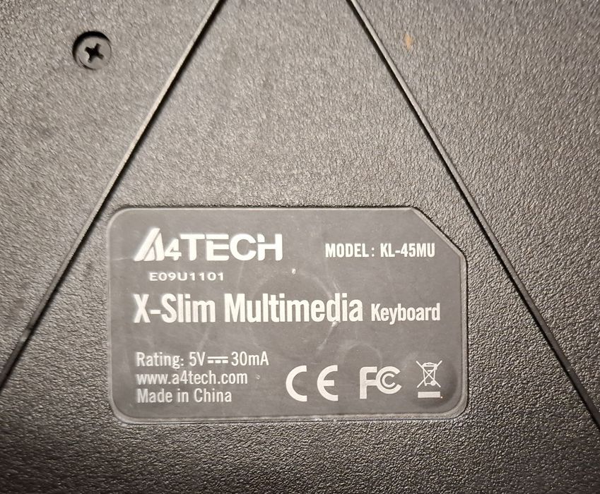 Клавиатура A4tech мультимедийная