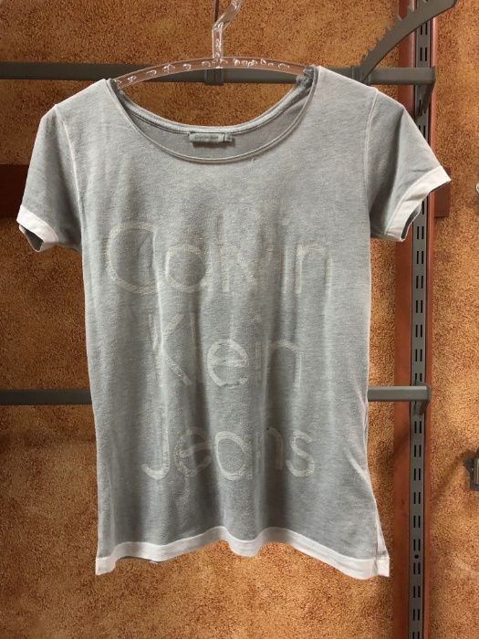 Bluzka szara Calvin Klein rozmiar XS