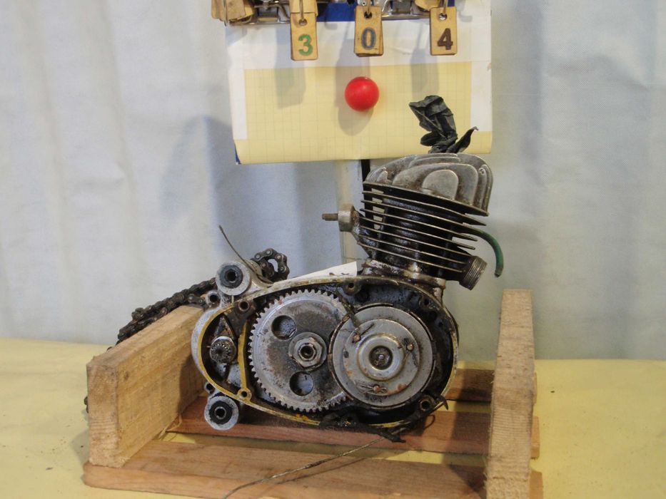 komar ogar romet motorynka silnik całość części nr304