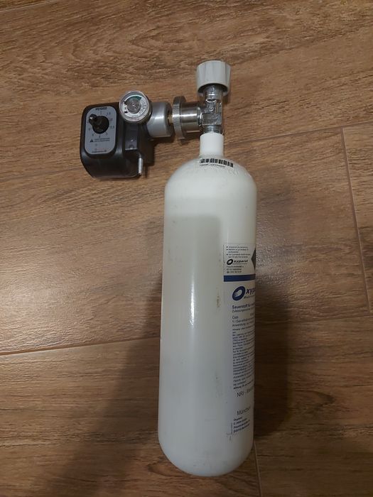 Tlenoterapia przenośna butla reduktor tlenu