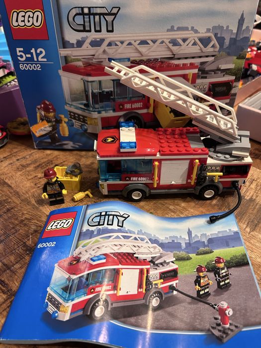 Klocki Lego City 60002 Wóz strażacki straż pożarna