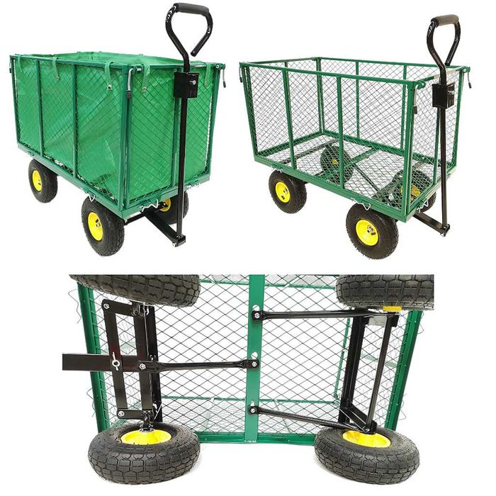 Wózek Transportowy Ogrodowy Taczka 500 kg - KURIER GRATIS !!!