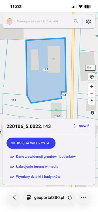 Świerzenko k. Miastka 65 m² z ogrodem budynek gospod 17 m² dzialka 6ar