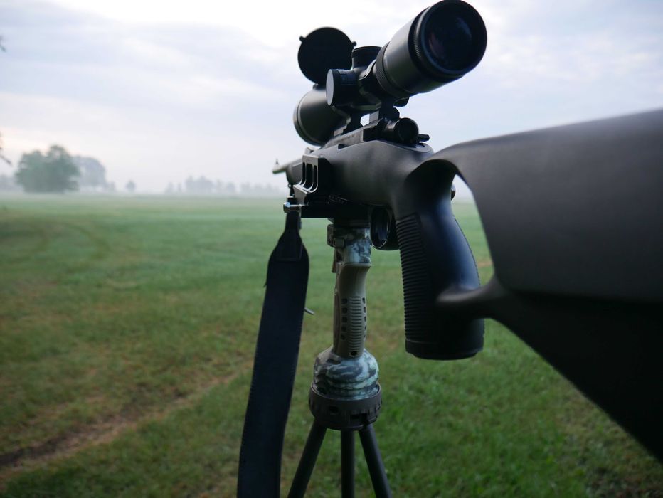 Primos Trigger Stick 3 Pastorał myśliwski automatyczny + wspornik