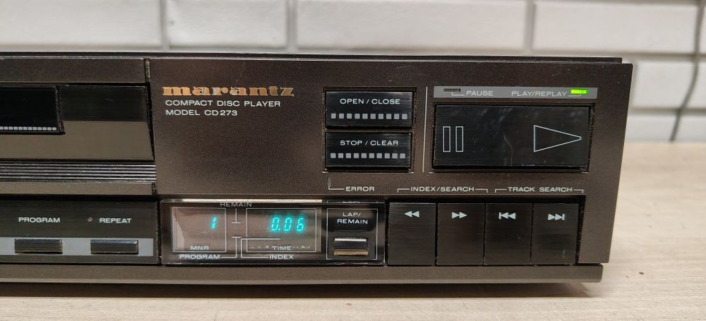 Odtwarzacz CD MARANTZ CD-273. TDA 1541. Po serwisie.