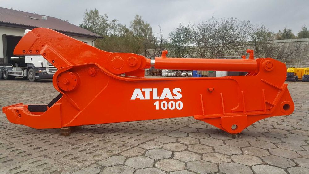 Nożyce hydrauliczne do złomu, stali * ATLAS 1000 * import