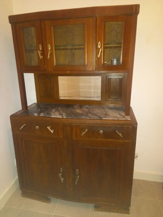 Cristaleira - Movel antigo sala