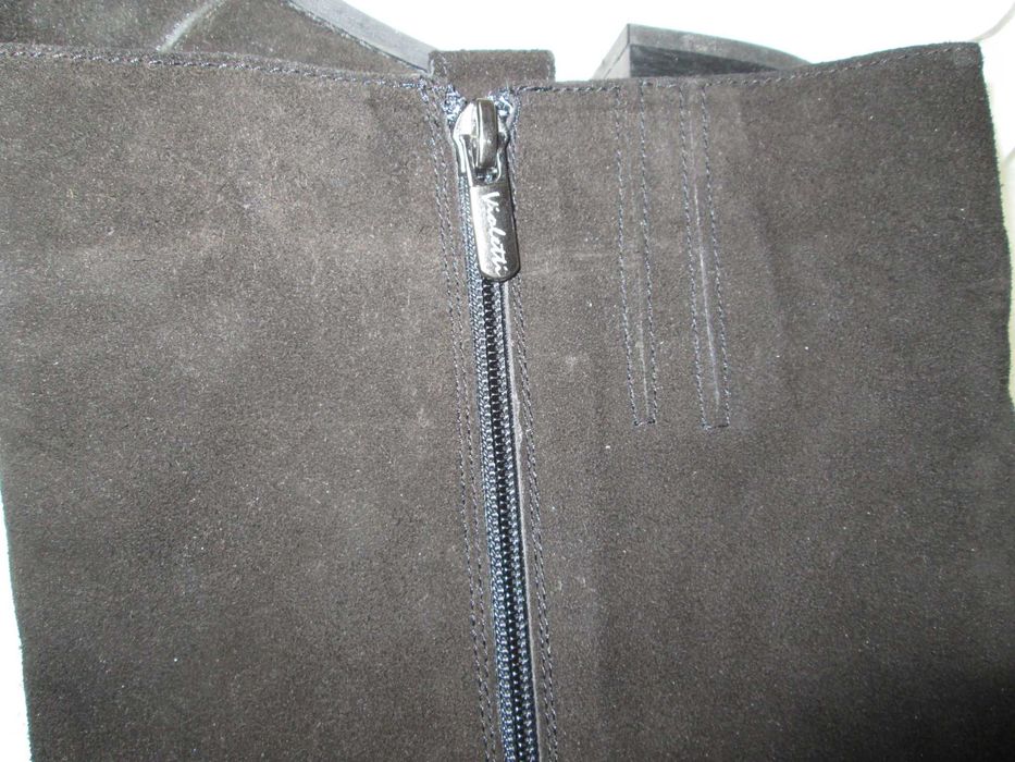 Женские демисезонные замшевые сапоги Violetti, р.41