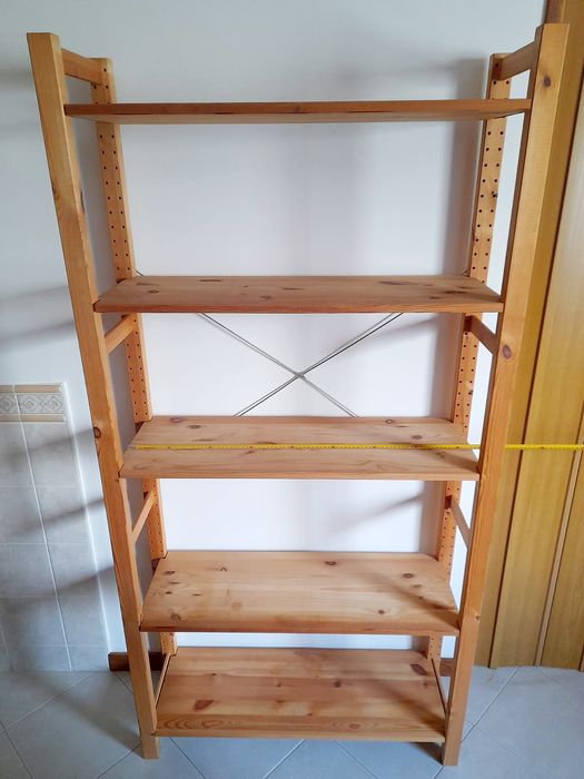 Estante pinho 179x89x30 cm