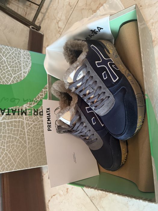 Кросівки premiata жіночі на хутрі