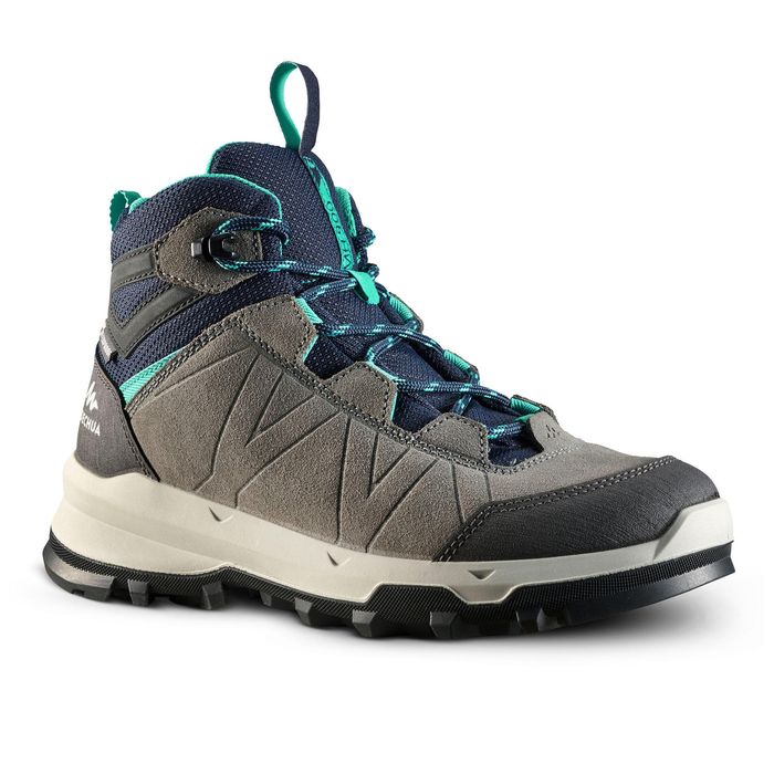 Botas de caminhada impermeáveis 28 ao 39 criança, MH900 azul
