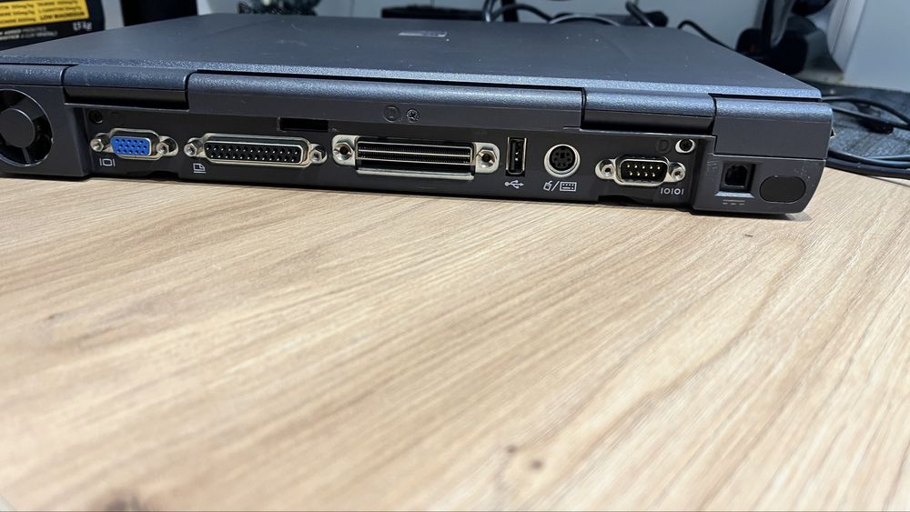Dell latitude CPx H500GT dual boot RS232/lpt stan kolekcjonerski