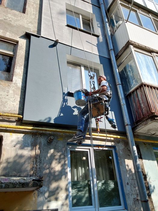 Утеплення фасадів, будинків та квартир пенопластом 10см