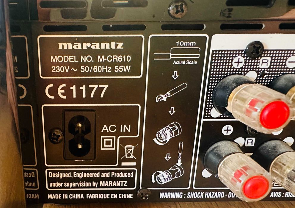 Amplituner stereo sieciowy Marantz M-CR610