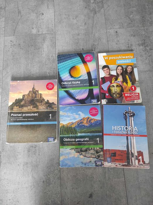 Książki do technikum i liceum 1