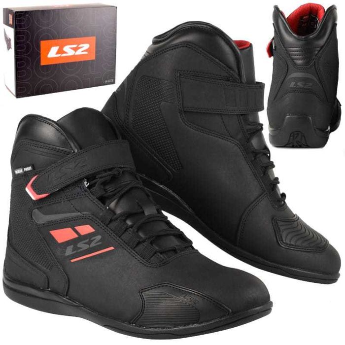 Buty motocyklowe LS2 Garra Man  Black-Red