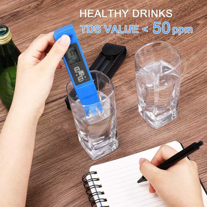 Tester wody wysoka dokładność cyfrowy miernik PH TDS