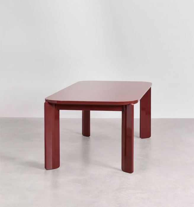 mesa sklum ginebra bordô 200x100
