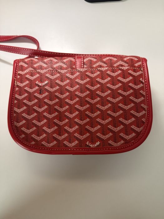 Червона сумка Goyard
