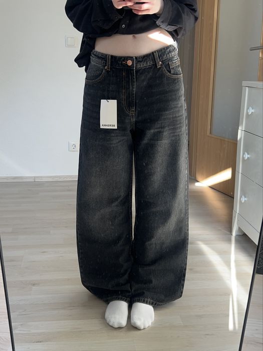 Широкі Джинси Bershka Baggy Jeans Беггі Скейтер Баггі Skater