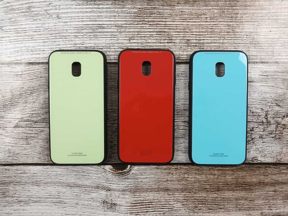 Etui Case Glass do Samsung Galaxy J3 2017 + Szkło Hartowane
