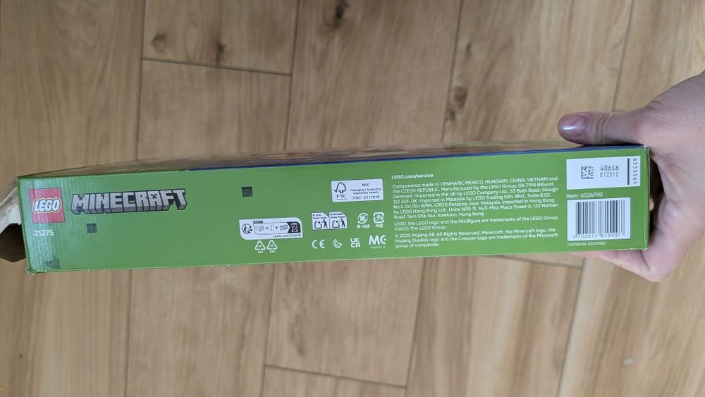 Opakowanie pudełko po klockach 21275 LEGO