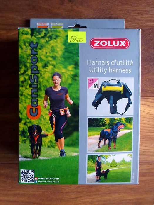 Zolux - Canisport Szelki z kieszeniami M