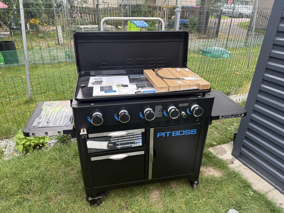 Grill ogrodowy gazowy - premium