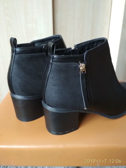 Półbuty damskie Czarne 41