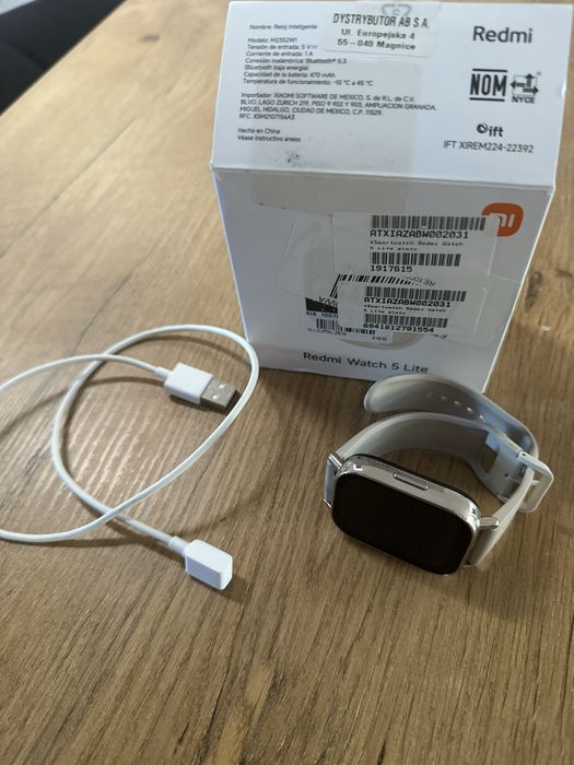 Smartwach Xiaomi Red Mi Watch 5 LITE Złoty  - zestaw!