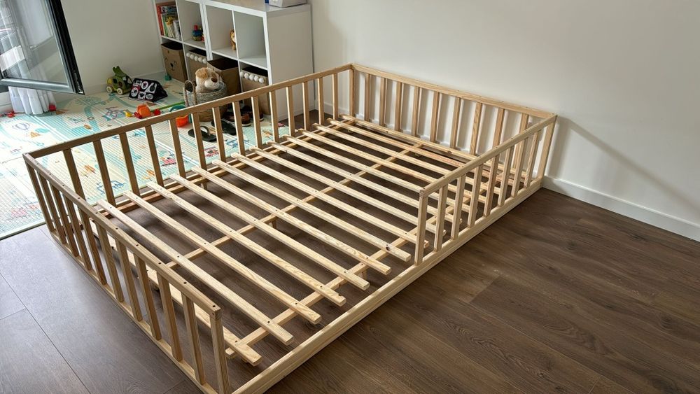 Cama montessori casal 200x140 Pinho