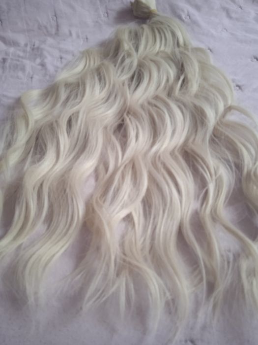 Włosy clip in falowane jak naturalne56cm