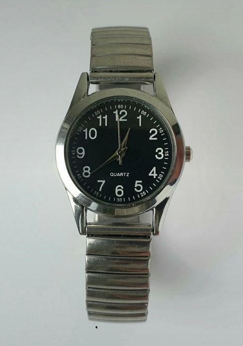 2x zegarek klasyczny z arabskimi indeksami