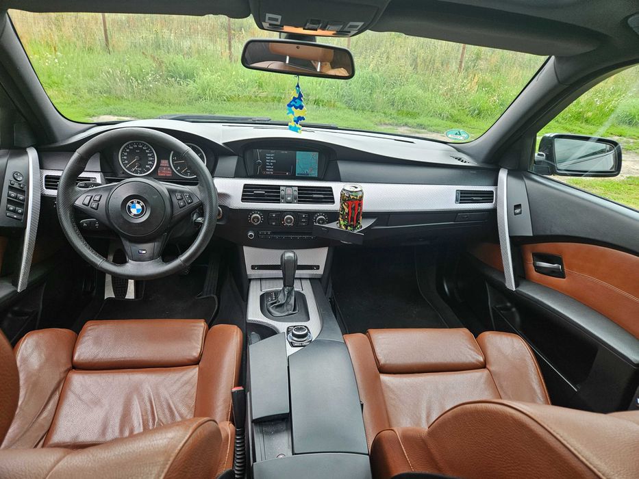 Bmw e61 530xd 231km m-pakiet cic bi xenon skretny carbonschwarz CZESCI