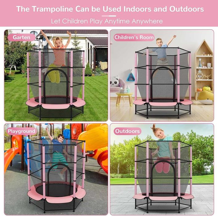 Nowa trampolina 140cm/ skocznia/ zabawa/ do ogrodu/dla dzieci !A2823!