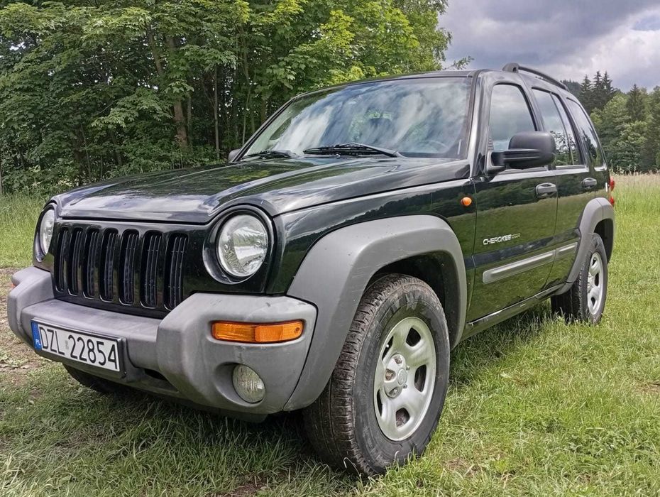 Jeep Cherokee KJ 2.8 CRD 2004r 4x4 Full-time Klima Zarejestrowany