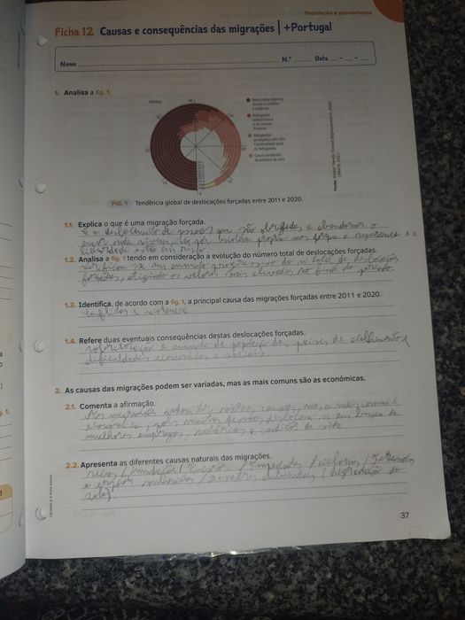 Caderno de Atividades/GEOPro - GEO+ - Geografia - 8.º Ano