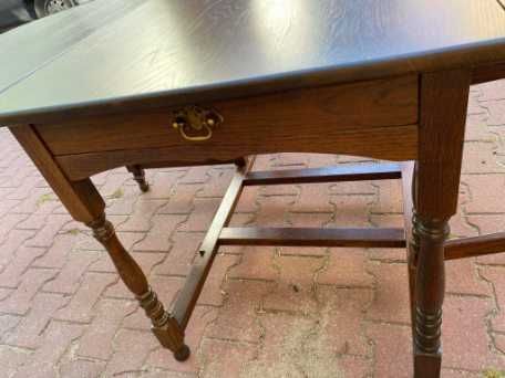 Stół klapak drewniany rozkładany solidny super stan FV DOWÓZ