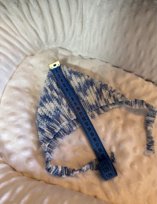 Вязаная шапочка эльф ручная работа