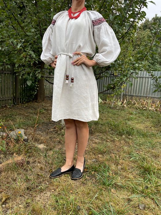 Сорочка стародавня вишита вишиванка