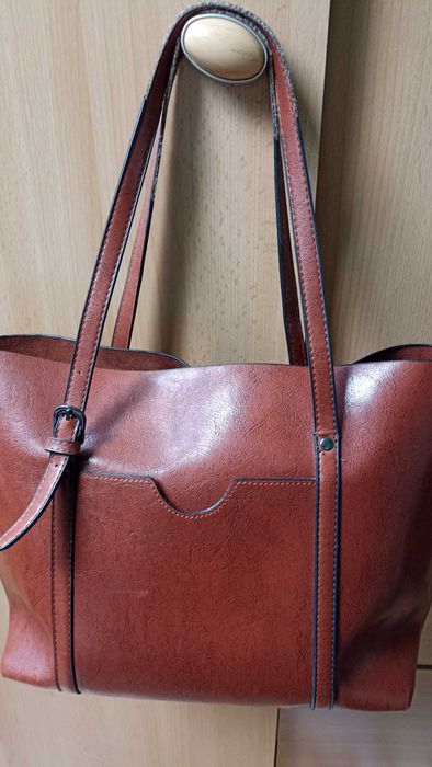 Duża torba damska + czarna gratis