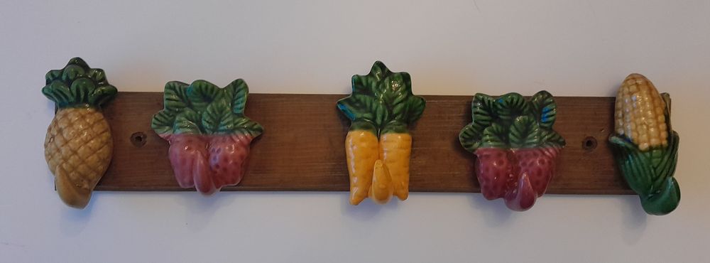 Cabide frutas vintage