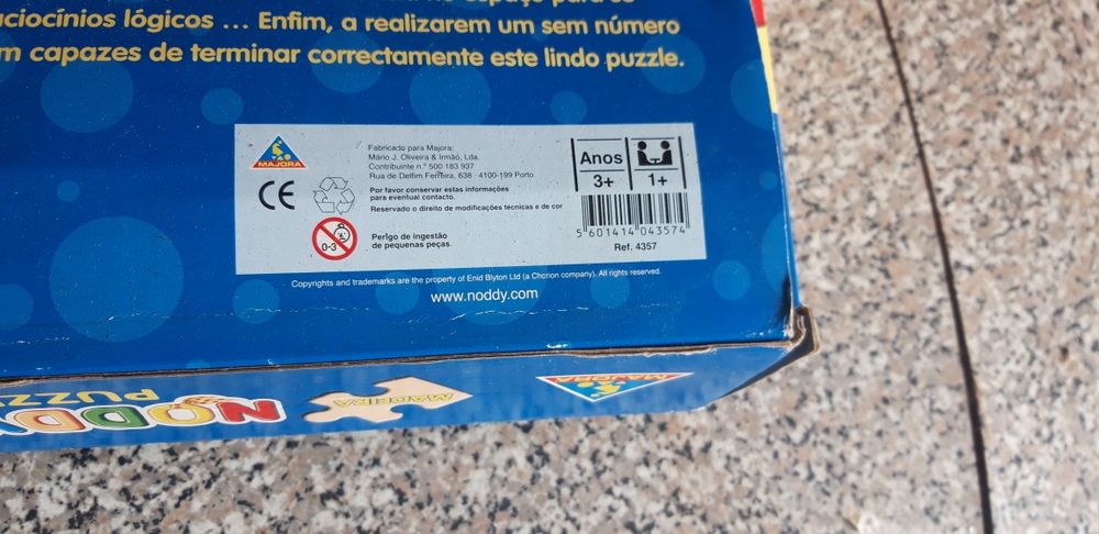 Puzzle em Madeira Noddy